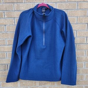 Ibex Half zip sweater XL